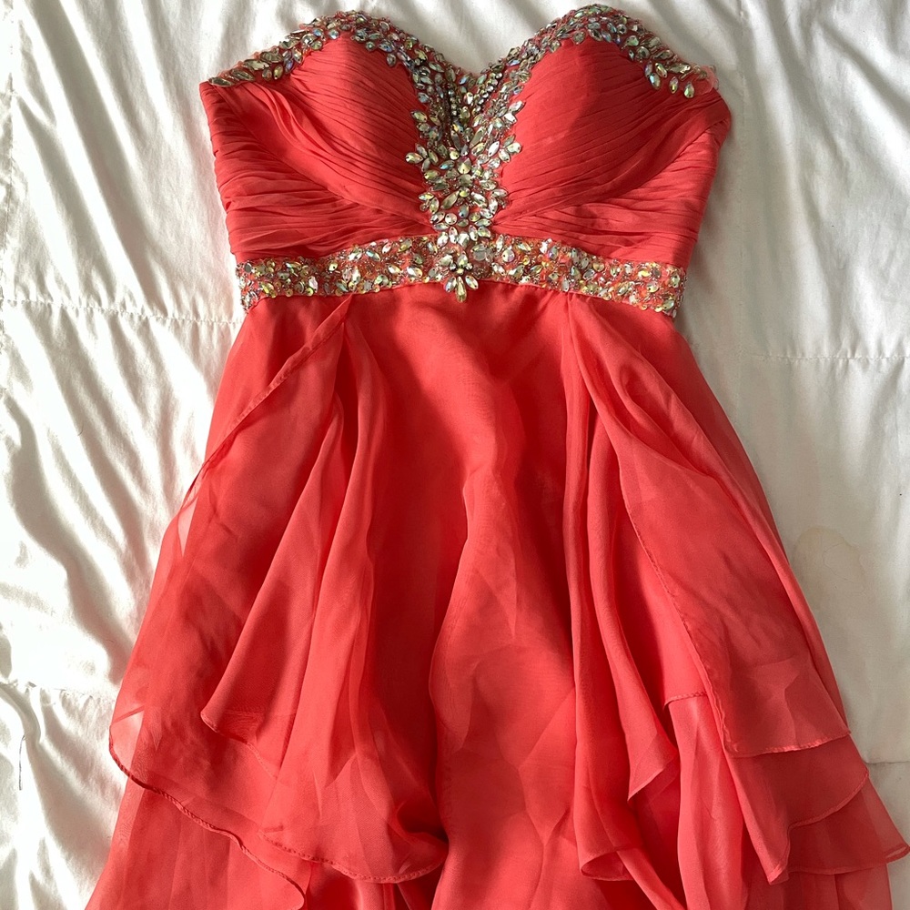 Sweetheart neckline dress